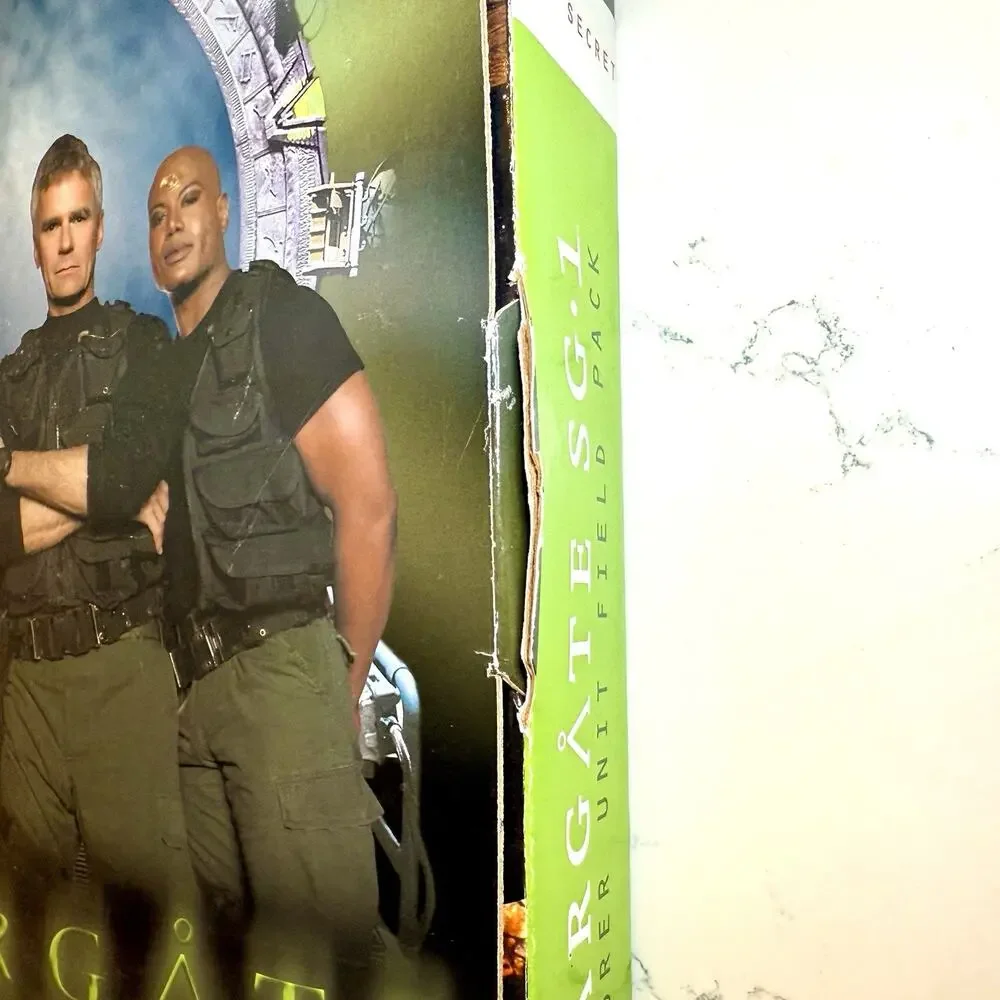 Stargate SG-1 Explorer Unit Field Pack 2003 CD-ROM Set Missing Pin & Keyring